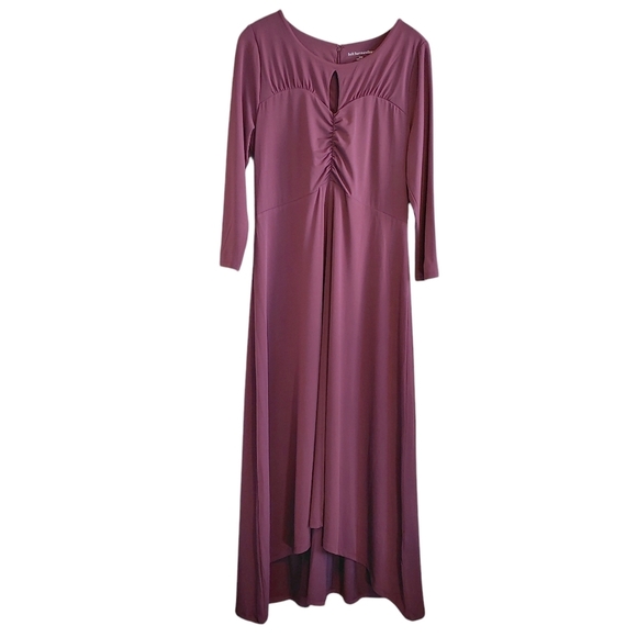 Soft Surroundings Monica Knit Maxi Dress Sz L Casual Contemporary - Picture 1 of 10